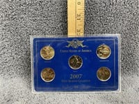 2007 US Statehood Quarter Collection Set