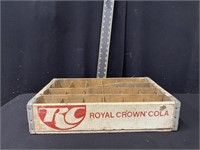 Vintage Royal Crown Greensboro NC Drink Crate