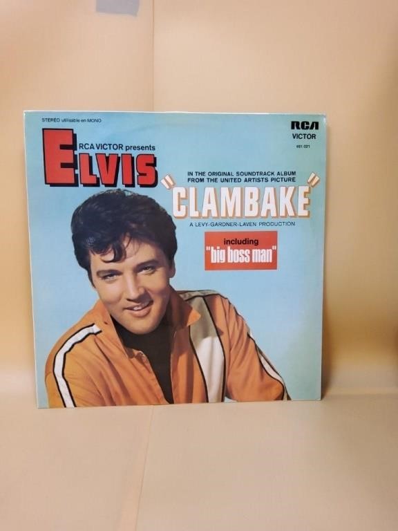 Autograph Playboy Magazines & Elvis Presley Records Auction
