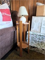 TALL LAMP STAND (11" X 11" X 31")