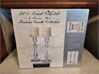 IMPERIAL 24% LEAD CRYSTAL 8-PC FONTAINE CANDLE