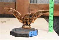 vintagecast iron eagle ashtray