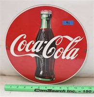 Coca Cola porcelain sign