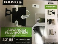 Sanus Advanced Full-Motion Wall Mount $220 RETAIL