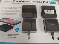 Ubiolabs 2 pk Wireless Charging Pad