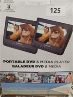 Sylvania 10" Portable DVD Player 2pk $120 RETAIL
