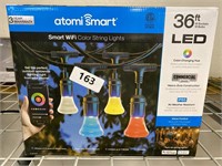 Atomi smart 36ft WiFi Color LED String Lights
