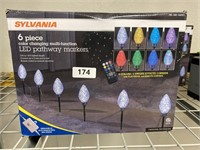 Sylvania 5pc LED pathway lights