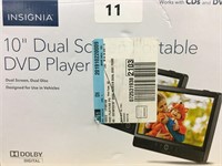 10” Dual Screen Portable DVD Player