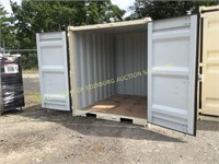 E- New 8' container w/ door and window