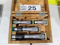 Mitutoyo 50-150mm Inside Micrometers & Case