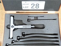 Mitutoyo 0-150mm Depth Micrometer & Case