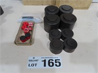 Stackable Round Packing Blocks & Magnets
