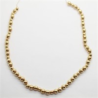 14k Gold Chain & Beads