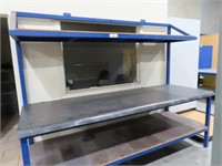 Industrial Workbench Heavy Duty - Overhead Shelf
