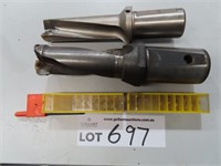 Mits. Ø28mm & Kenametal Ø35mm U-Drills&New Inserts