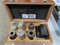 Geiger Quick Change BoringBar Set 25mm & Wood Case