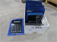 Assorted Calculators (New & Used)