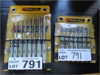 Finkal Short & Long Pin Punch Sets