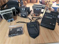 Lot of 5 vintage Cameras-Untested