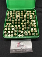 9mm Ammo in Plastic Case