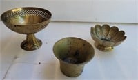 Brass dishes