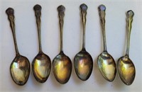 Silver plated spoons