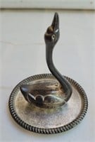 Silver plated ring holder (3¾")
