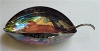 Art deco silver plated Christfol bowl.  9"×4½"