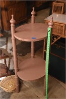 two tiered table