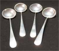 SET OF 4 SHEFFIELD STIRLING SILVER SPOONS