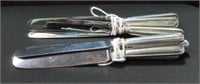 8 STERLING HANDLE BUTTER KNIVES