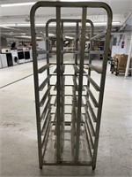 Aluminum Triple Section Can Rack