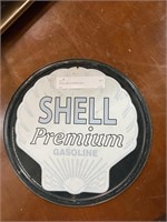 METAL SHELL GASOLINE SIGN