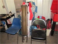 Assorted Folding Chairs & Shade Tents