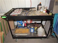 Roll Around Shop Cart & Contents