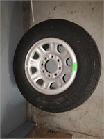 Goodyear LT 265/70R18 Tire & 8-Lug Wheel, As New C