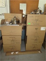 Approx. 16 New in Box Ceiling Fans W/ Some Extende