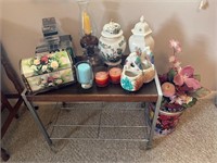 Table, vases and other