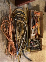 Extension Cords, Hand Saw, Hand Tools
