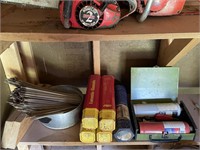 Selection of Welding Rods & Propane Cans