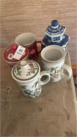 Oriental mugs and other