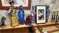 Lot of oriental figures