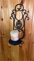 Wall candle sconce