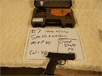 Smith & Wesson Mdl M&P40 Cal 40 Ser# MPM4220