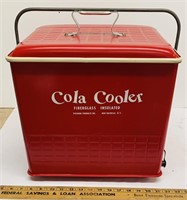 Vintage Fiberglass Insulated Cola Cooler