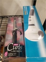 MASSAGER AND CURLING IRON