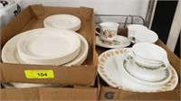 CORELLE DISHES ASSORTED