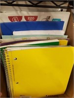 BOX OF NOTE PADS