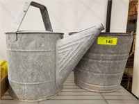 GALVANIZED TUB AND PAIL